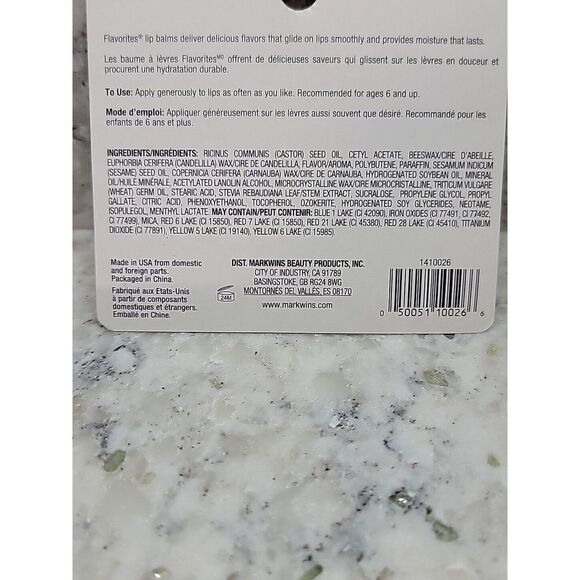 Flavorites Berry Pie Flavored Lip‎ Balm:4.0g/0.14oz. DISCONTINUED New - Picture 3 of 6